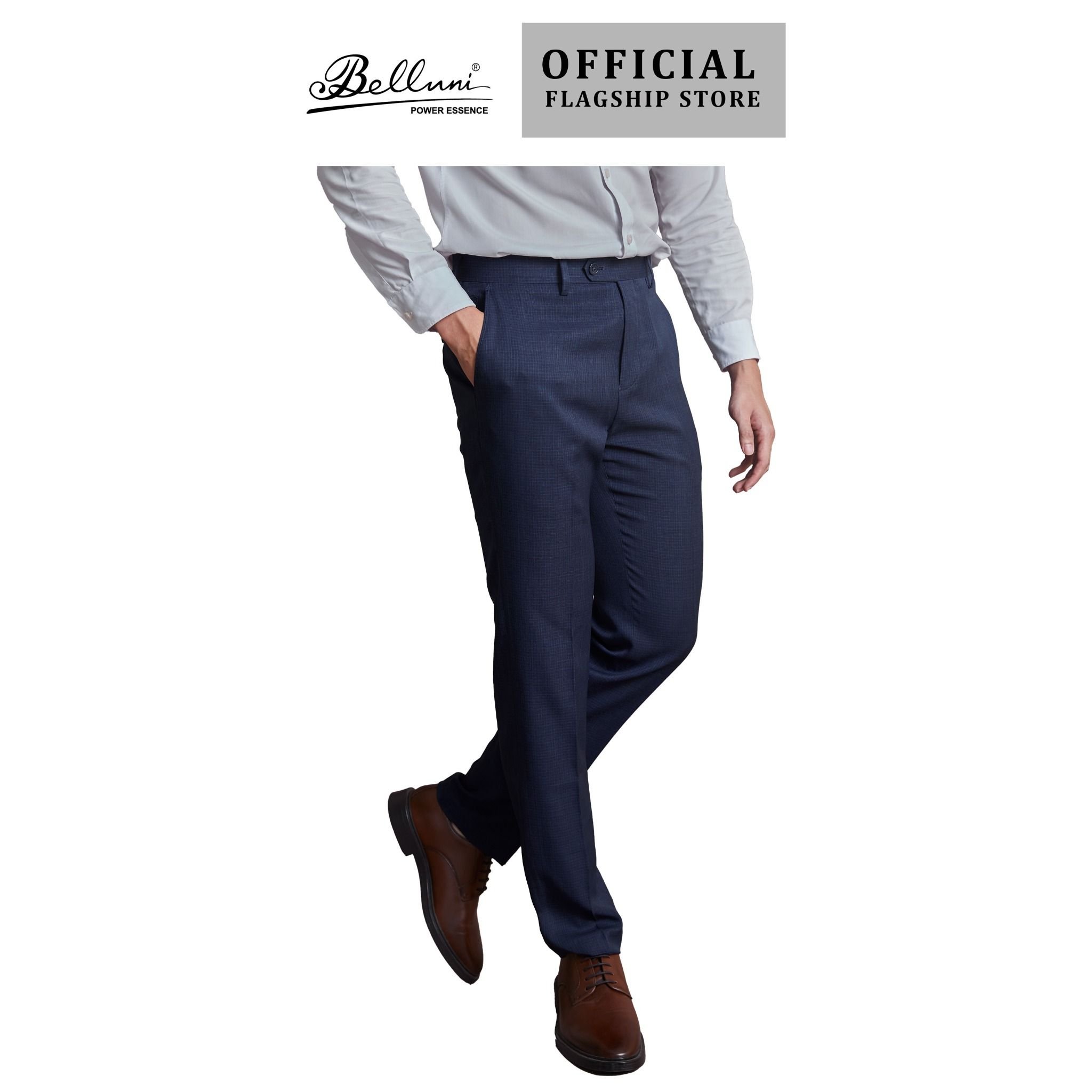  Quần tây nam công sở hàng hiệu cao cấp BELLUNI -  QT0.P.BE 81 B1 