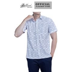  Áo sơ mi nam ngắn tay BELLUNI sợi COFREX thoáng mát nhanh khô - ABN.CR.BE 244 B3 
