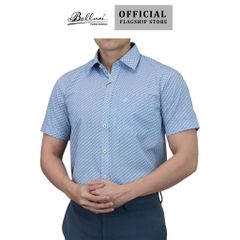  Áo sơ mi nam ngắn tay cao cấp BELLUNI vải sợi tre - ABN.BP.BE 252 