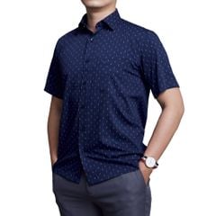  Áo sơ mi nam ngắn tay cao cấp BELLUNI vải sợi tre - ABN.BPS.BE 230 