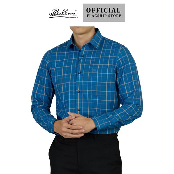  Áo sơ mi nam tay dài cao cấp BELLUNI vải sợi tre - ABD.BP.BE 192 B4 