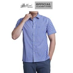  Áo sơ mi nam tay ngắn cao cấp BELLUNI vải sợi tre - ABN.BP.BE 247 B4 