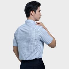  Áo Sơ mi nam ngắn tay cao cấp BELLUNI vải sợi lá - ABN.LP.BE 308 