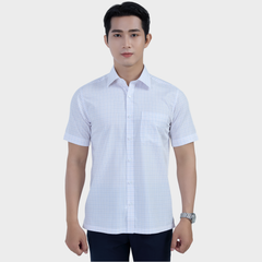  Áo sơ mi nam ngắn tay cao cấp BELLUNI vải sợi tre - ABN.BP.BE 313 