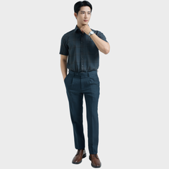 Áo sơ mi nam ngắn tay cao cấp BELLUNI - ABN.BP.BE 318 