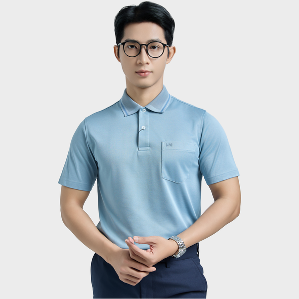  Áo thun nam Polo BELLUNI vải sợi tre cao cấp - AT.BP.BE 100 