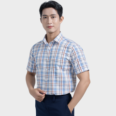  Áo sơ mi nam ngắn tay cao cấp BELLUNI vải sợi tre - ABN.BP.BE 305 