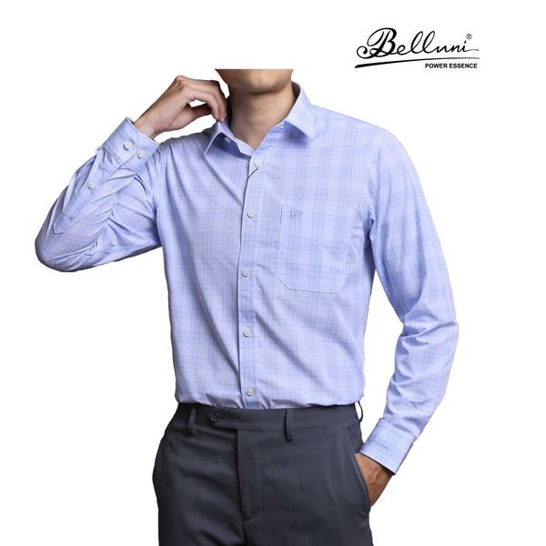  Áo sơ mi nam tay dài cao cấp BELLUNI vải sợi tre - ABD.BP.BE 176 B6 