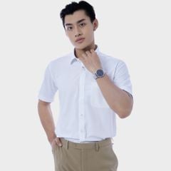  Áo sơ mi nam ngắn tay cao cấp BELLUNI vải sợi tre - ABN.BPS.BE 285 