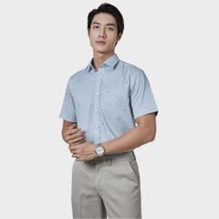  Áo sơ mi nam ngắn tay cao cấp BELLUNI vải sợi tre - ABN.BPS.BE 291 