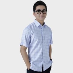  Áo sơ mi nam ngắn tay cao cấp BELLUNI vải sợi tre - ABN.BPS.BE 286 