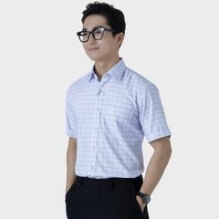  Áo sơ mi nam ngắn tay cao cấp BELLUNI vải sợi tre - ABN.BPS.BE 286 