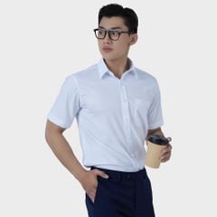  Áo sơ mi nam ngắn tay BELLUNI vải sợi sồi cao cấp - ABN.PMS.BE 290 