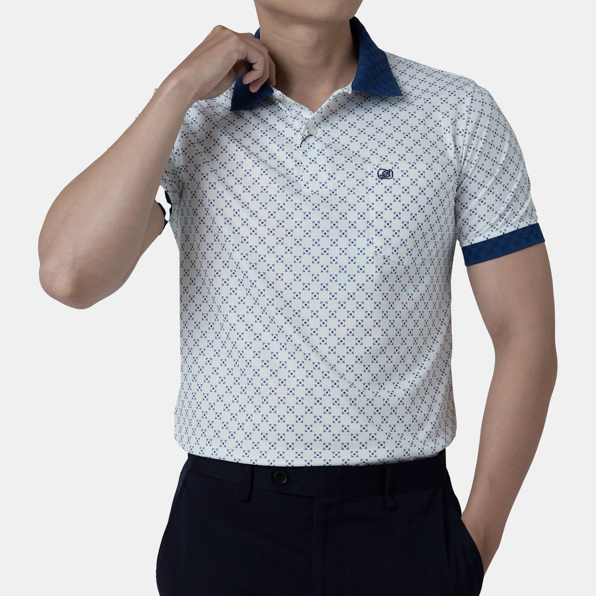  Áo thun nam Polo BELLUNI vải sợi tre cao cấp - AT.BP.BE 84 