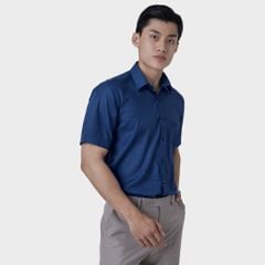  Áo sơ mi nam ngắn tay BELLUNI vải sợi sồi cao cấp - ABN.PMS.BE 290 