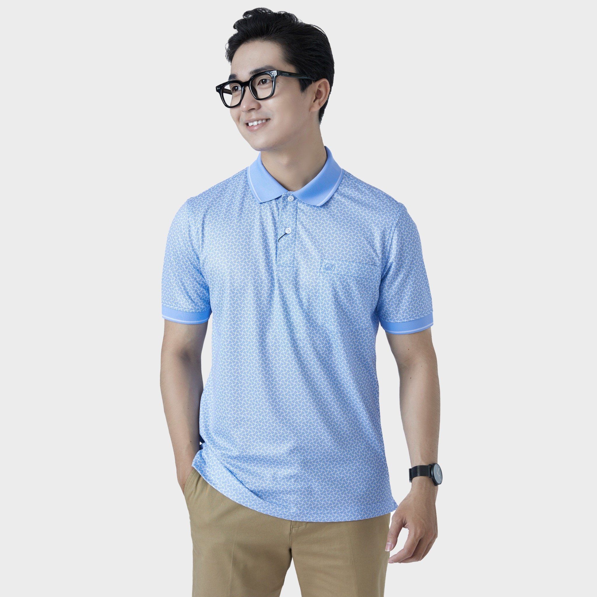  Áo thun nam Polo BELLUNI vải sợi tre cao cấp - AT.BP.BE 86 