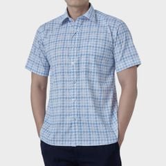  Áo sơ mi nam ngắn tay cao cấp BELLUNI vải sợi tre - ABN.BPS.BE 283 