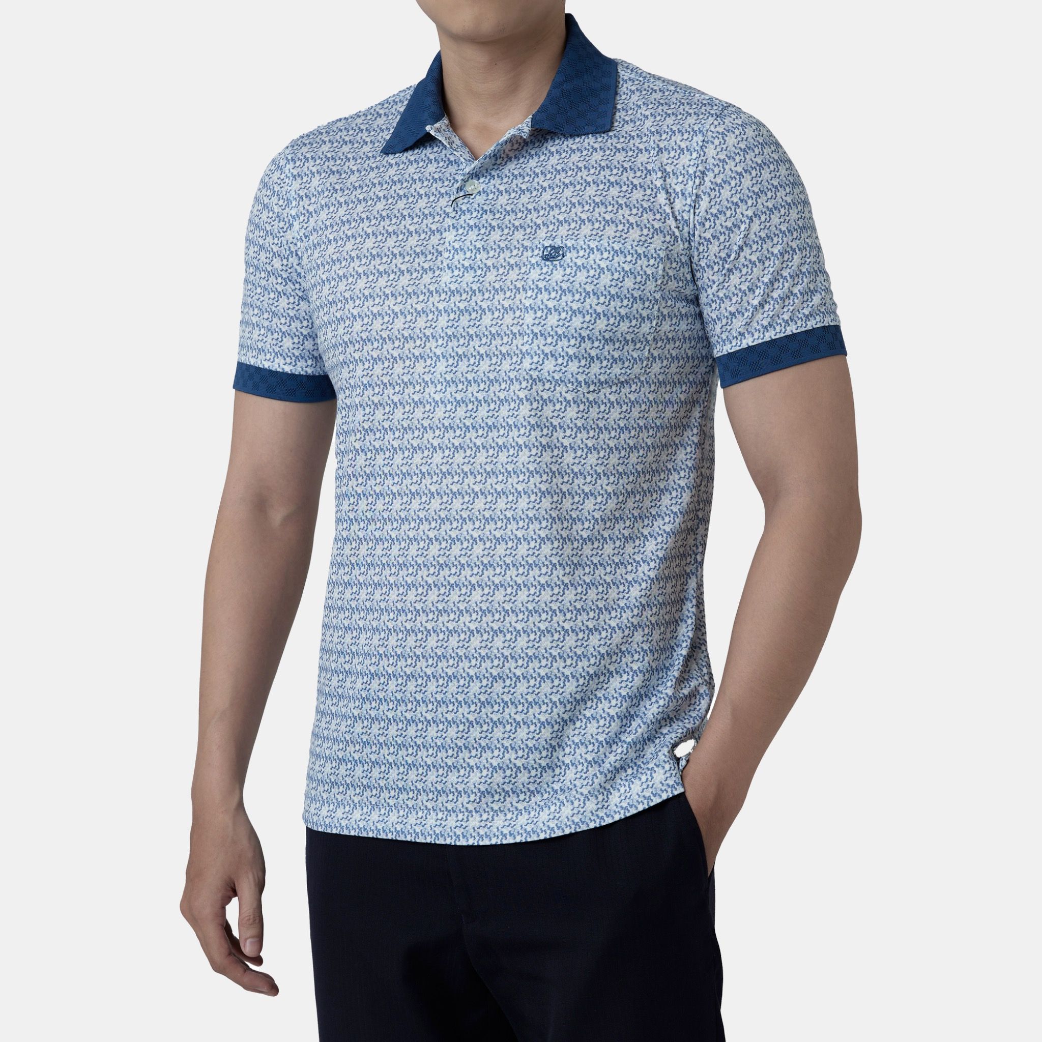  Áo thun nam Polo BELLUNI vải sợi tre cao cấp - AT.BP.BE 84 