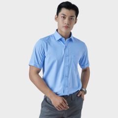  Áo sơ mi nam ngắn tay cao cấp BELLUNI vải sợi tre - ABN.BPS.BE 275 