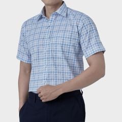 Áo sơ mi nam ngắn tay cao cấp BELLUNI vải sợi tre - ABN.BPS.BE 283