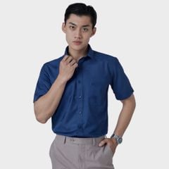  Áo sơ mi nam ngắn tay BELLUNI vải sợi sồi cao cấp - ABN.PMS.BE 290 
