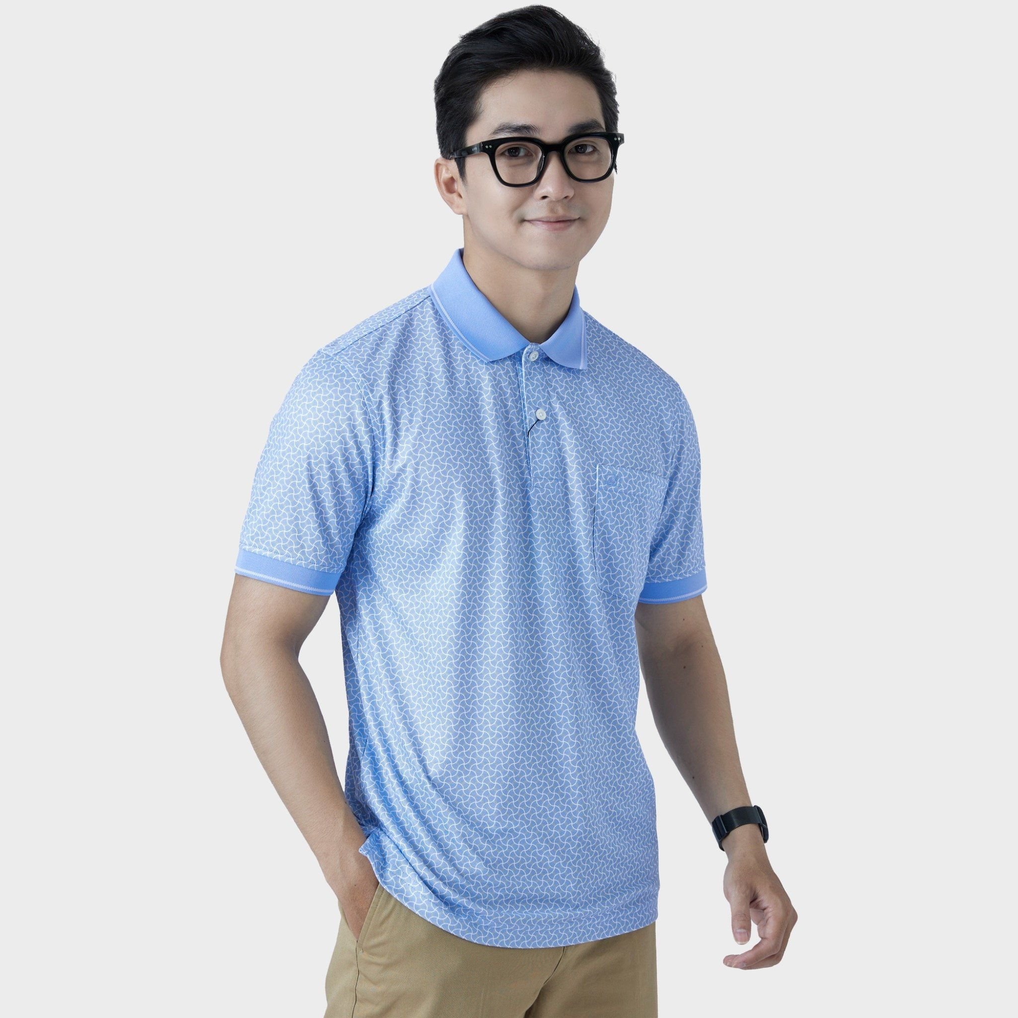  Áo thun nam Polo BELLUNI vải sợi tre cao cấp - AT.BP.BE 86 