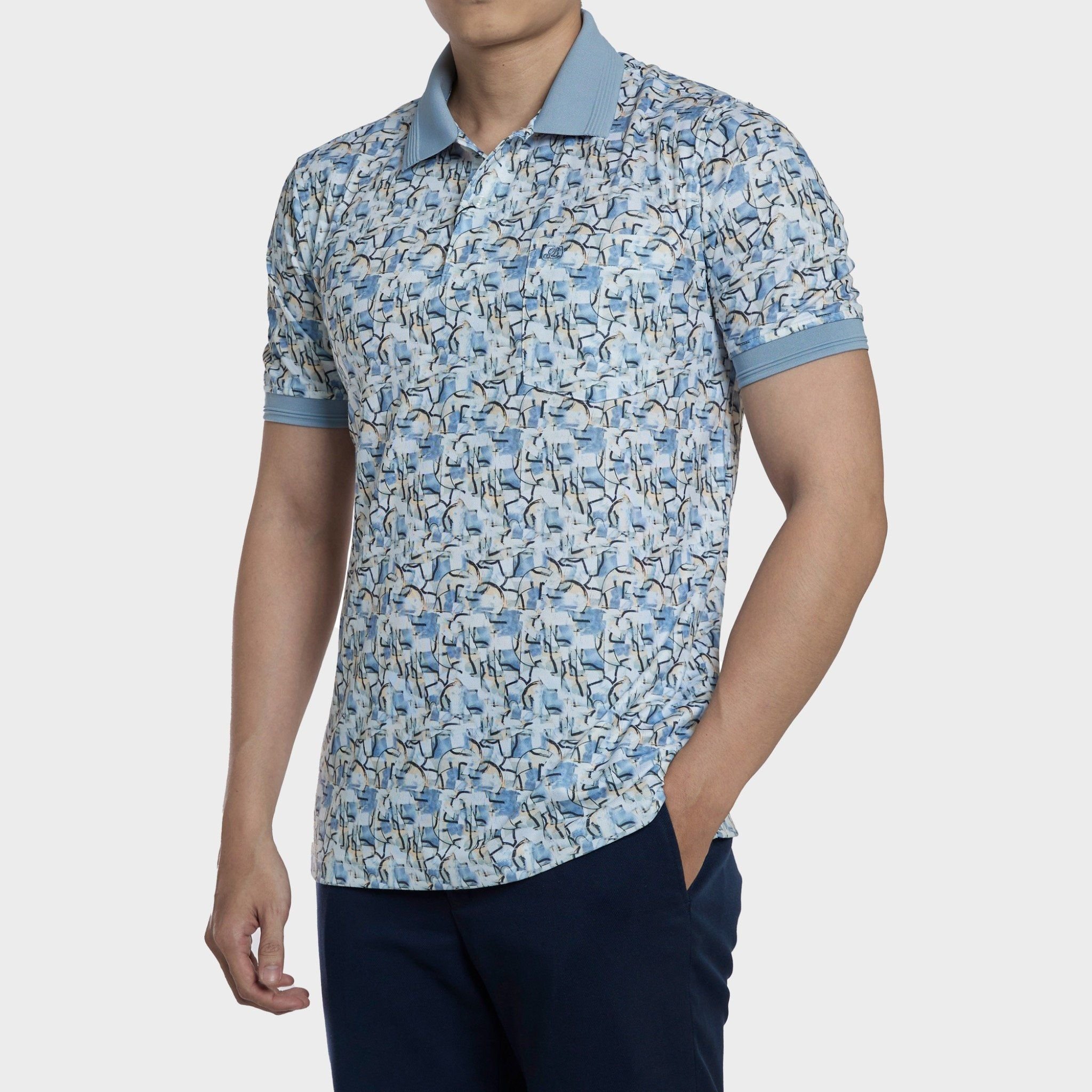  Áo thun nam Polo BELLUNI vải sợi tre cao cấp - AT.BP.BE 82 