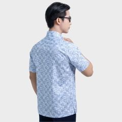  Áo sơ mi nam ngắn tay cotton cao cấp BELLUNI - ANL.CM.BE 8 