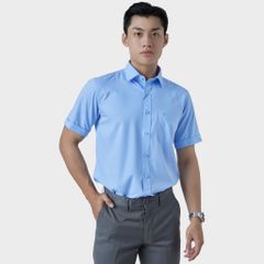  Áo sơ mi nam ngắn tay cao cấp BELLUNI vải sợi tre - ABN.BPS.BE 275 