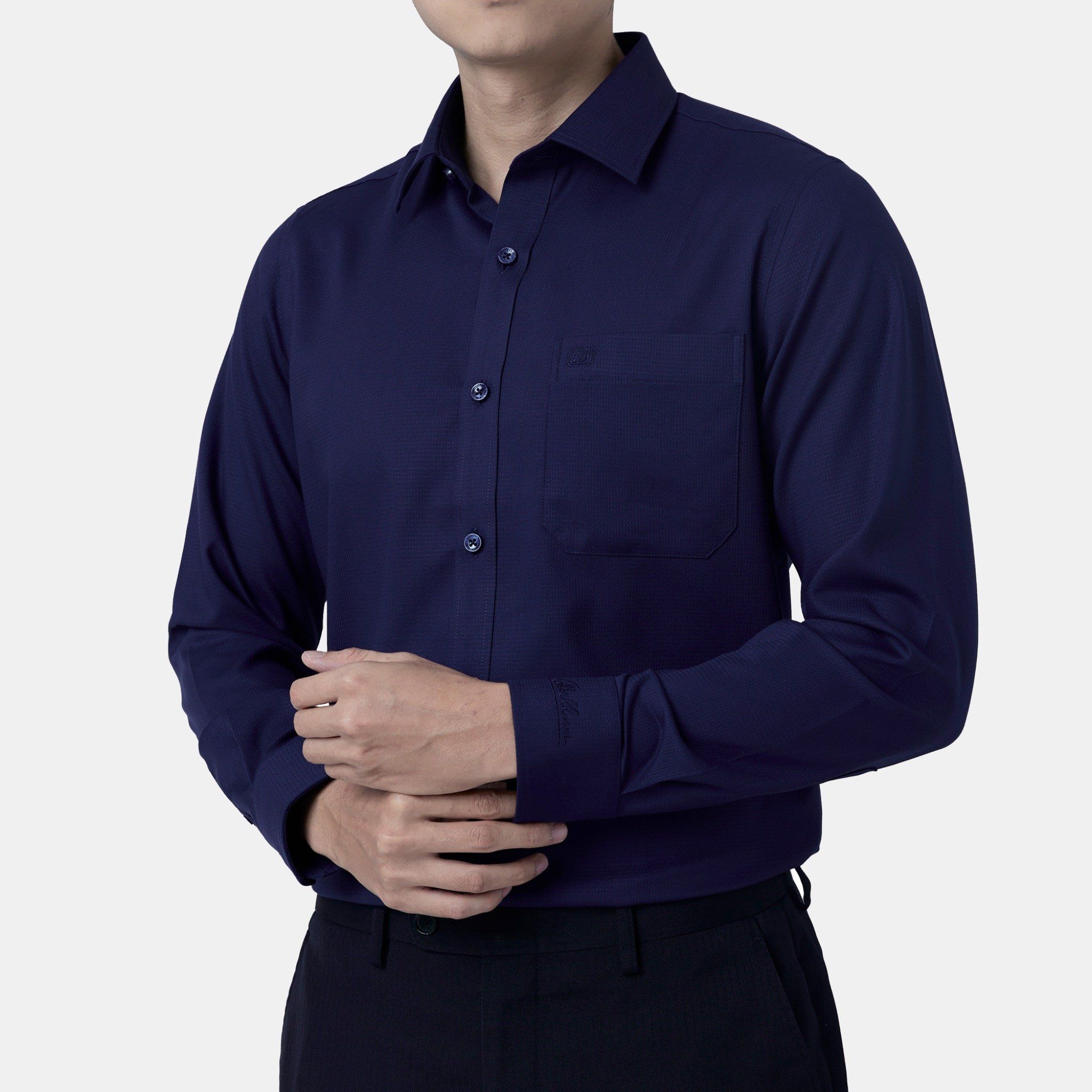  Áo sơ mi nam dài tay cao cấp vải sợi tre - ABD.BPS.BE 201 