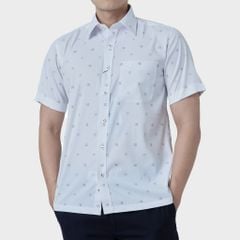  Áo sơ mi nam ngắn tay cao cấp BELLUNI vải sợi tre - ABN.BPS.BE 283 