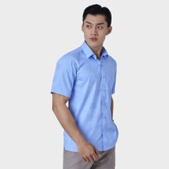  Áo sơ mi nam ngắn tay BELLUNI vải sợi sồi cao cấp - ABN.PMS.BE 290 