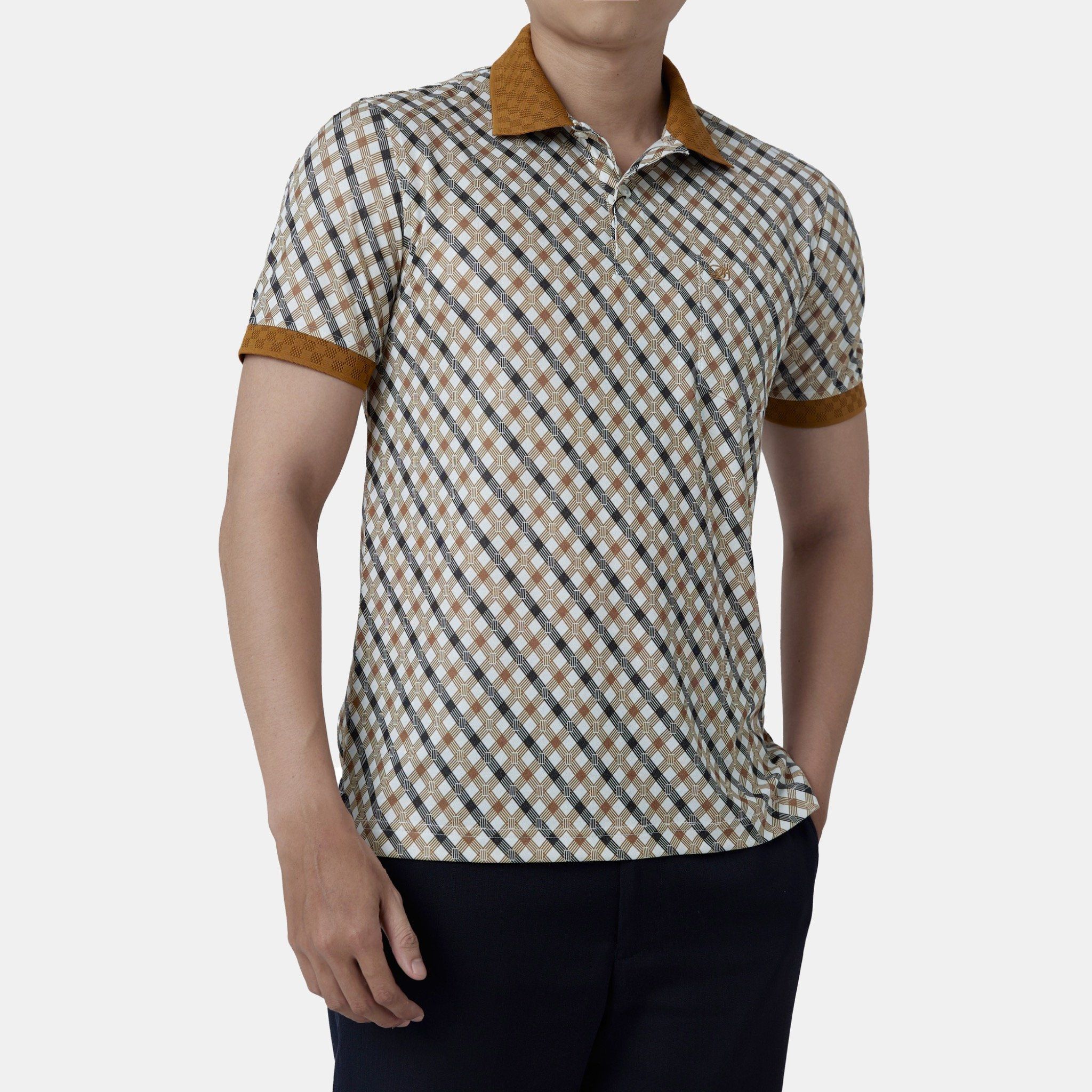  Áo thun nam Polo BELLUNI vải sợi tre cao cấp - AT.BP.BE 84 