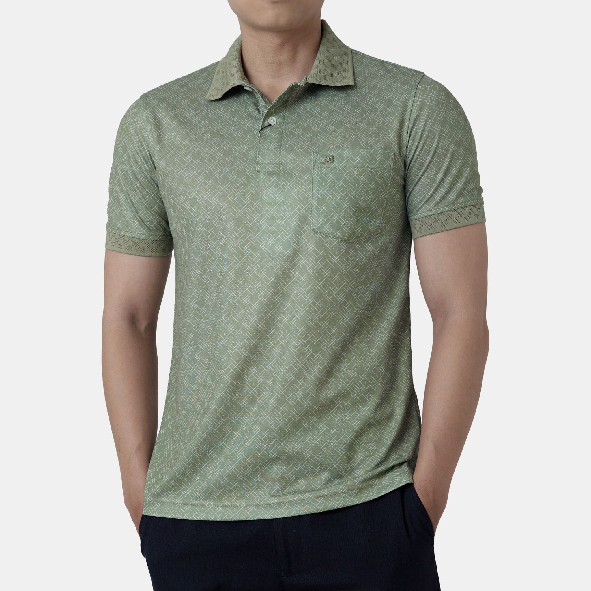  Áo thun nam Polo BELLUNI vải sợi tre cao cấp - AT.BP.BE 84 