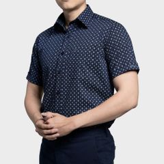  Áo sơ mi nam ngắn tay cao cấp BELLUNI vải sợi tre - ABN.BPS.BE 278 