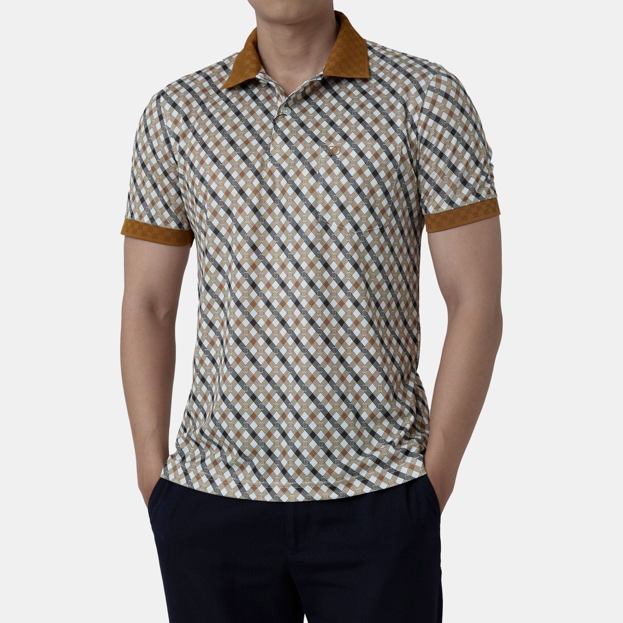  Áo thun nam Polo BELLUNI vải sợi tre cao cấp - AT.BP.BE 84 