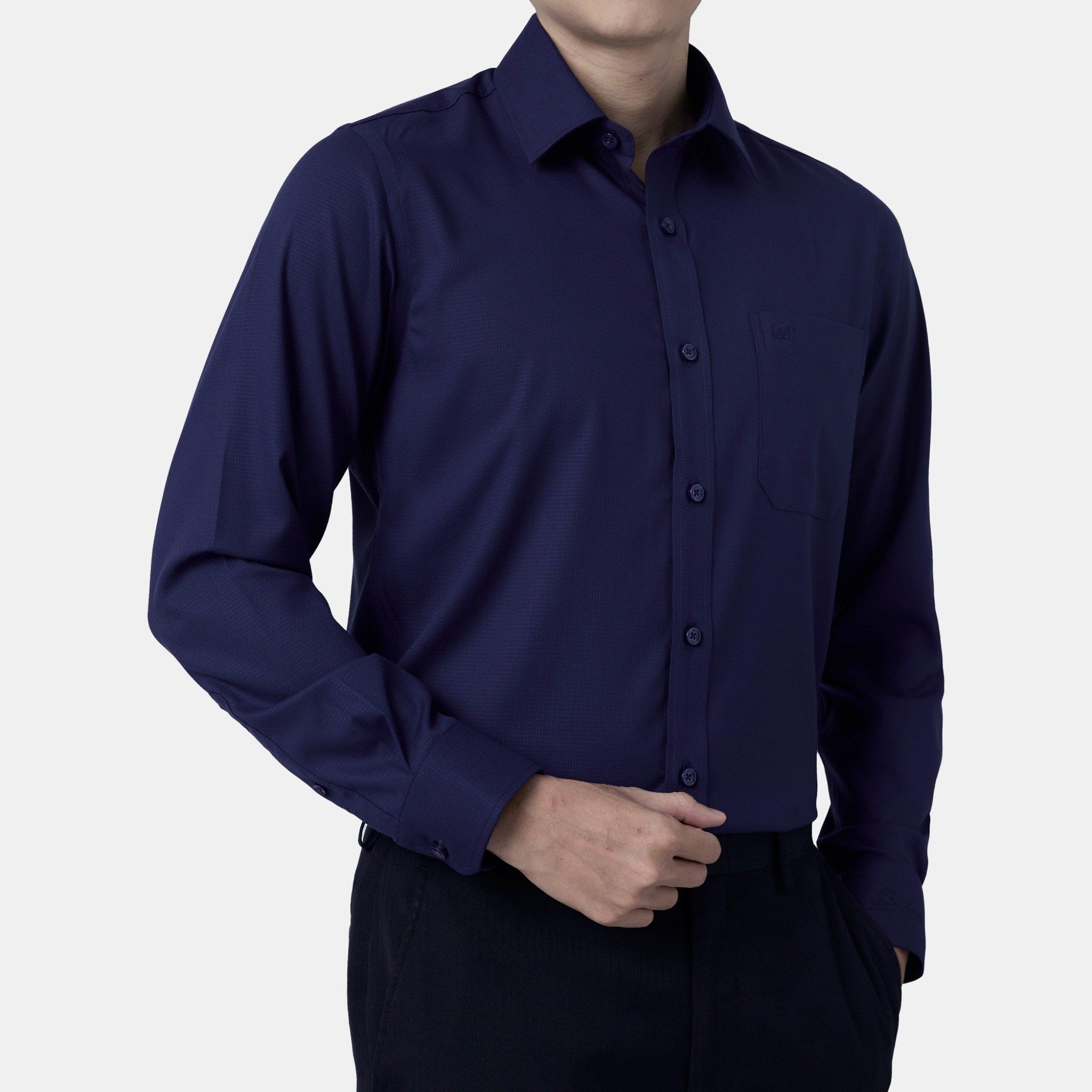  Áo sơ mi nam dài tay cao cấp vải sợi tre - ABD.BPS.BE 201 