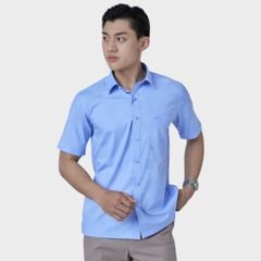  Áo sơ mi nam ngắn tay BELLUNI vải sợi sồi cao cấp - ABN.PMS.BE 290 