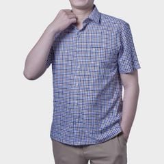  Áo sơ mi nam ngắn tay cao cấp BELLUNI vải sợi tre - ABN.BP.BE 284 