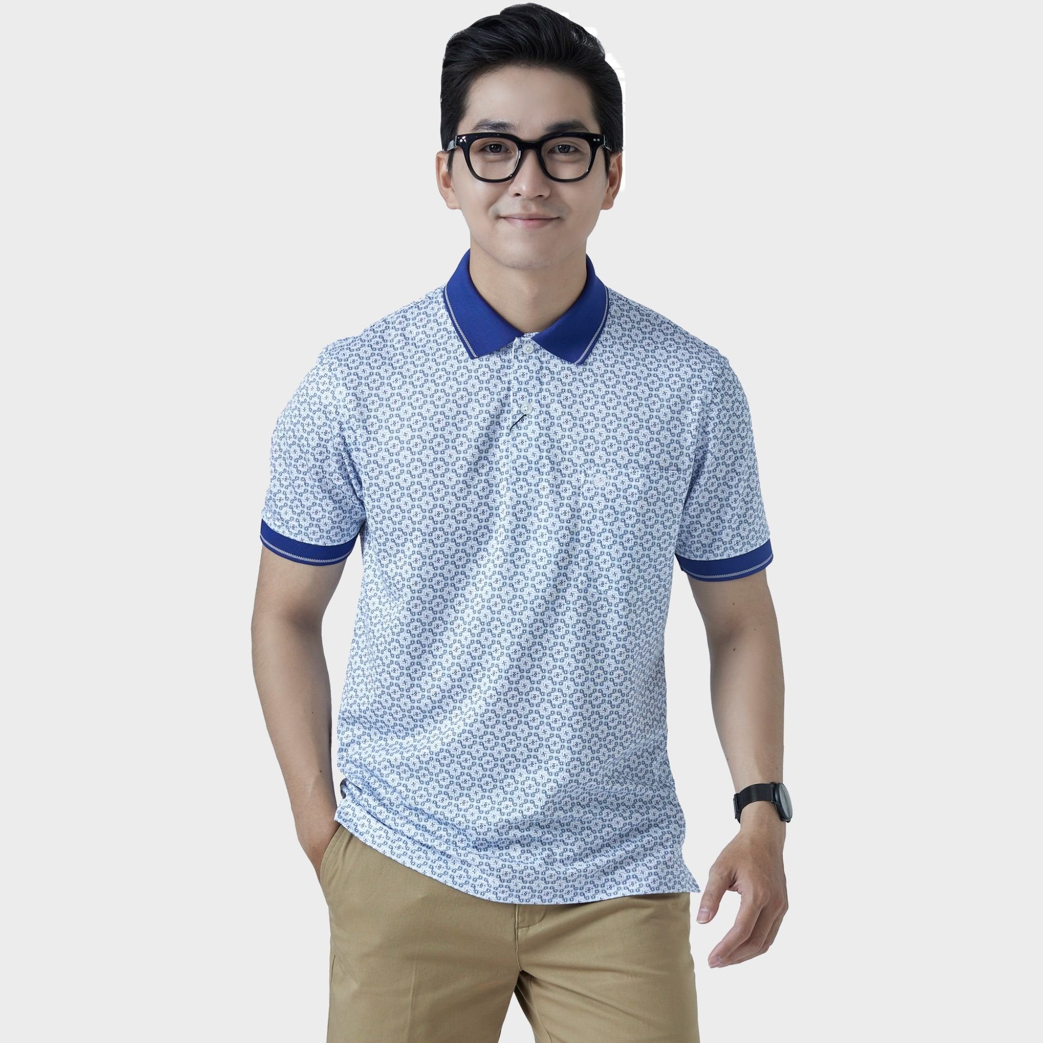  Áo thun nam Polo BELLUNI vải sợi tre cao cấp - AT.BP.BE 86 