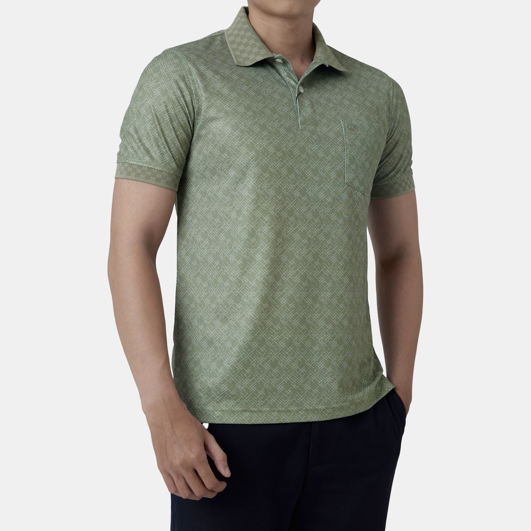  Áo thun nam Polo BELLUNI vải sợi tre cao cấp - AT.BP.BE 84 