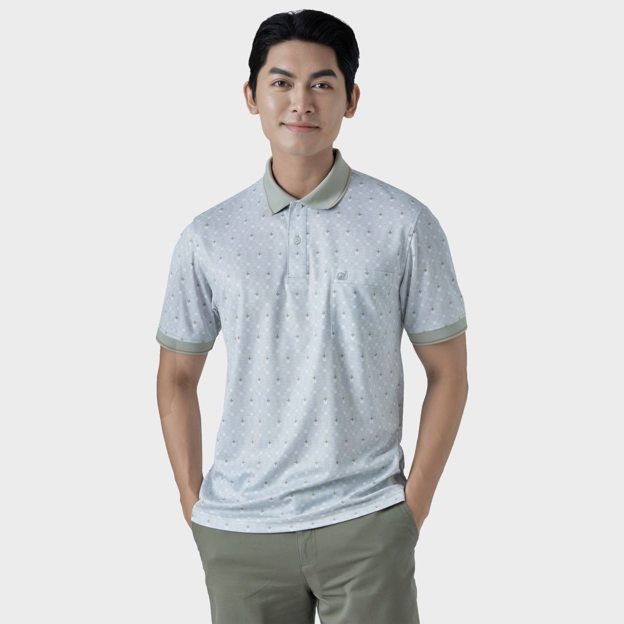  Áo thun nam Polo BELLUNI vải sợi tre cao cấp - AT.BP.BE 86 