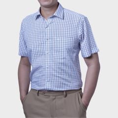  Áo sơ mi nam ngắn tay cao cấp BELLUNI vải sợi tre - ABN.BP.BE 284 
