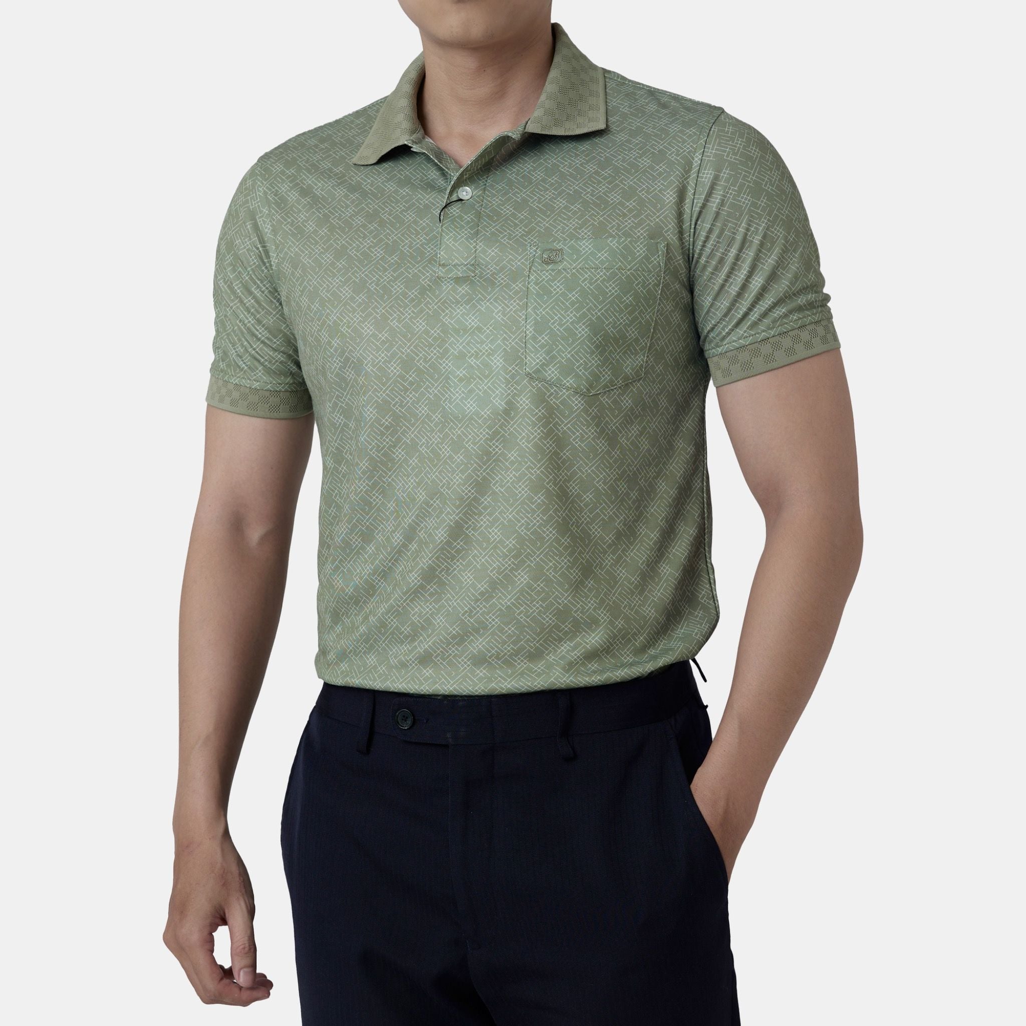  Áo thun nam Polo BELLUNI vải sợi tre cao cấp - AT.BP.BE 84 