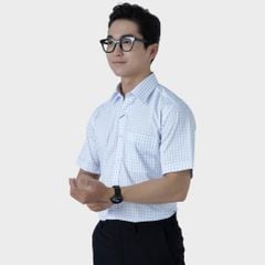  Áo sơ mi nam ngắn tay cao cấp BELLUNI vải sợi tre - ABN.BPS.BE 286 