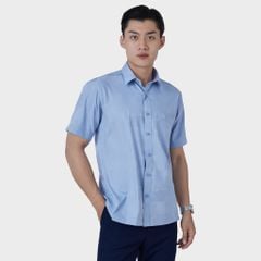  Áo sơ mi nam ngắn tay BELLUNI vải sợi sồi cao cấp - ABN.PMS.BE 290 