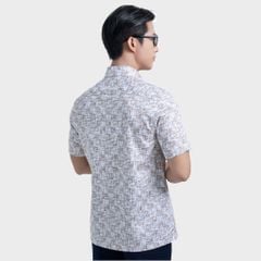  Áo sơ mi nam ngắn tay cotton cao cấp BELLUNI - ANL.CM.BE 8 