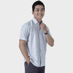  Áo sơ mi nam ngắn tay BELLUNI sợi COFREX thoáng mát nhanh khô - ABN.CR.BE 287 
