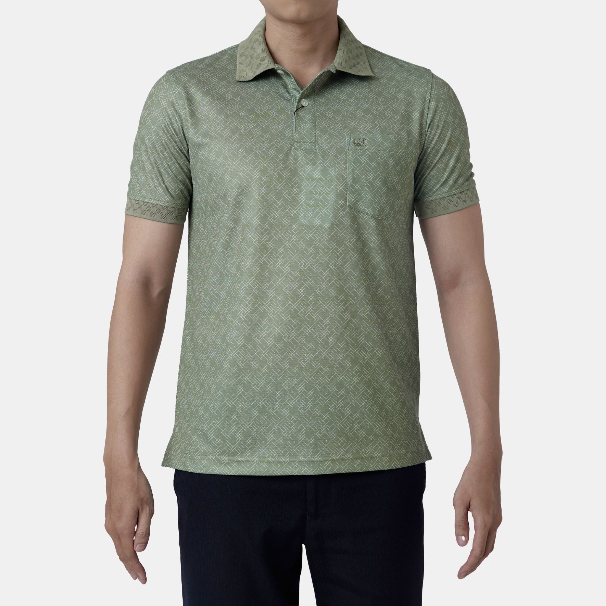  Áo thun nam Polo BELLUNI vải sợi tre cao cấp - AT.BP.BE 84 