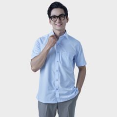  Áo sơ mi nam ngắn tay cao cấp BELLUNI vải sợi tre - ABN.BP.BE 280 